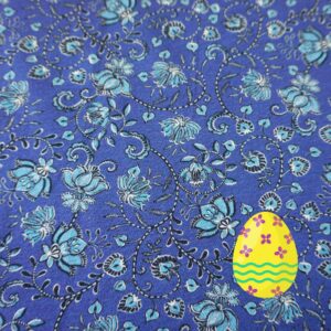 Baumwoll Tencel Jersey SARASA FLORAL blue