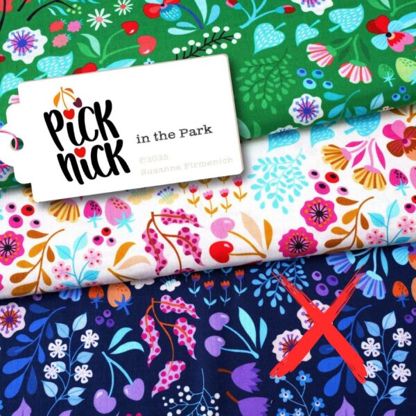 Bio Jersey Picknick In the park dunkelblau