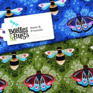 Bio Jersey Beetles and Bugs Bees and Friends grün