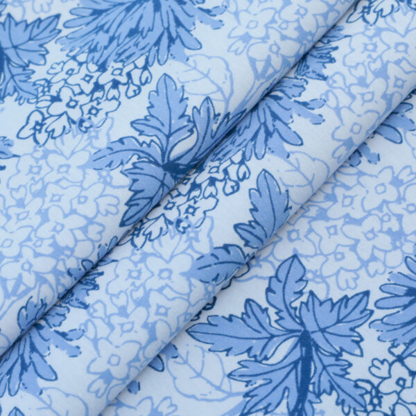 Single Jersey Stoff - French blue