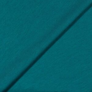 Bio Stretch Jersey Teal Blue 175 cm
