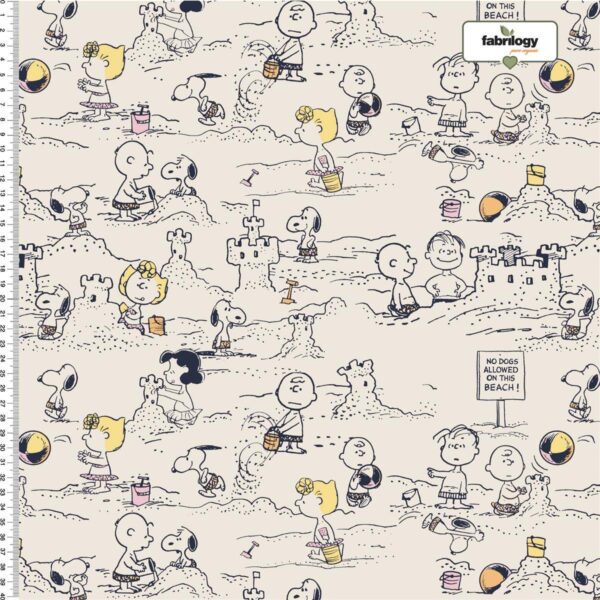 Bio Jersey Peanuts®  Snoopy Beach