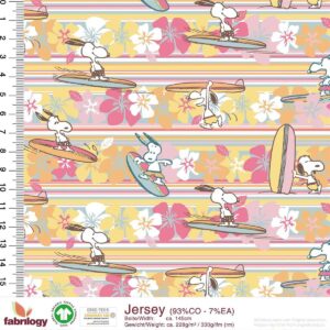 Bio Jersey Peanuts®  Snoopy Aloha