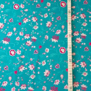 Bambus Jersey Chintz Bloom Emerald