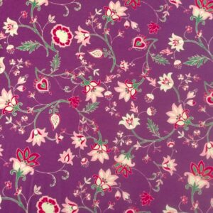 Bambus Jersey Chintz Bloom Purple