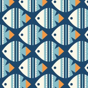 Canvas Ocean Motion FISH