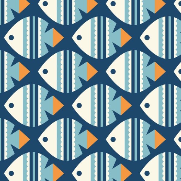Canvas Ocean Motion FISH