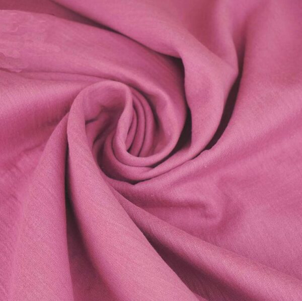 Bio Musselin Baumwolle vintage rose