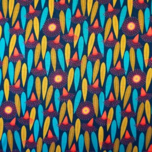 Bambus Jersey Eucalyptus Flowers