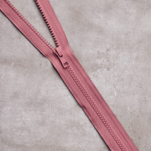 Seperating Zipper Teilbarer Reißverschluss 55 cm ROSEWOOD