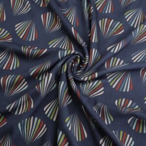 ECOVERO Viscose Twill FANNY INDIGO NIGHT