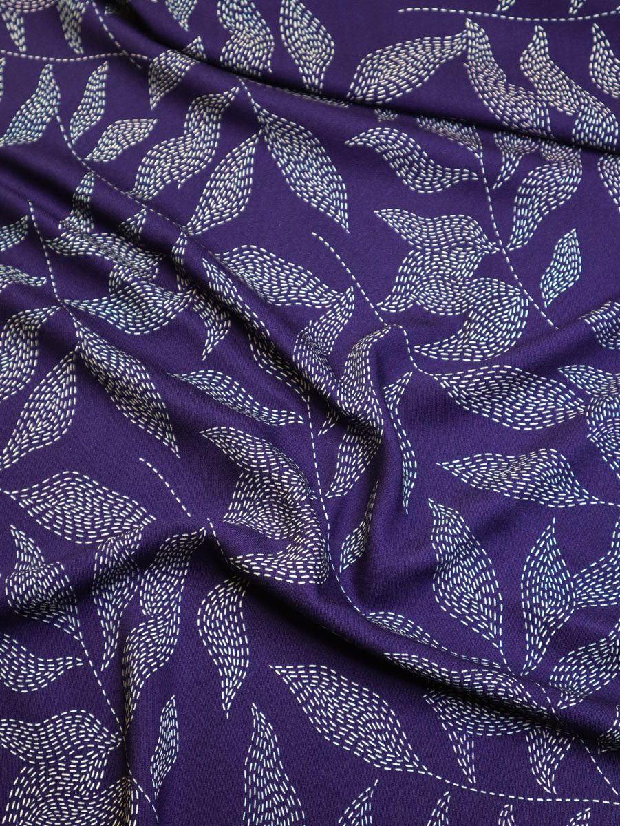 ECOVERO Viscose Twill LULU BLUE