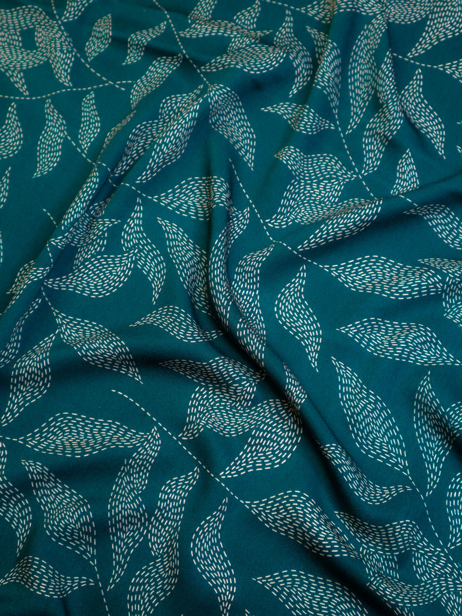 ECOVERO Viscose Twill LULU TEAL