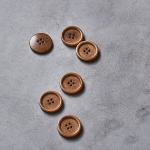 Dish Corozo Knopf MUSTARD 25 mm Meet Milk
