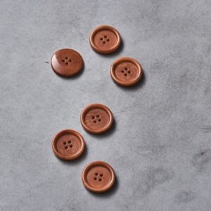 Dish Corozo Knopf RUST 25 mm Meet Milk