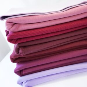 Paket Bündchen LAVENDEL BORDEAUX 6 m Stoffonkel C.PAULI Fabrilogy