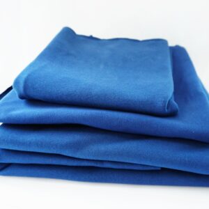 Paket Softsweat Bündchen Marineblau 3 m